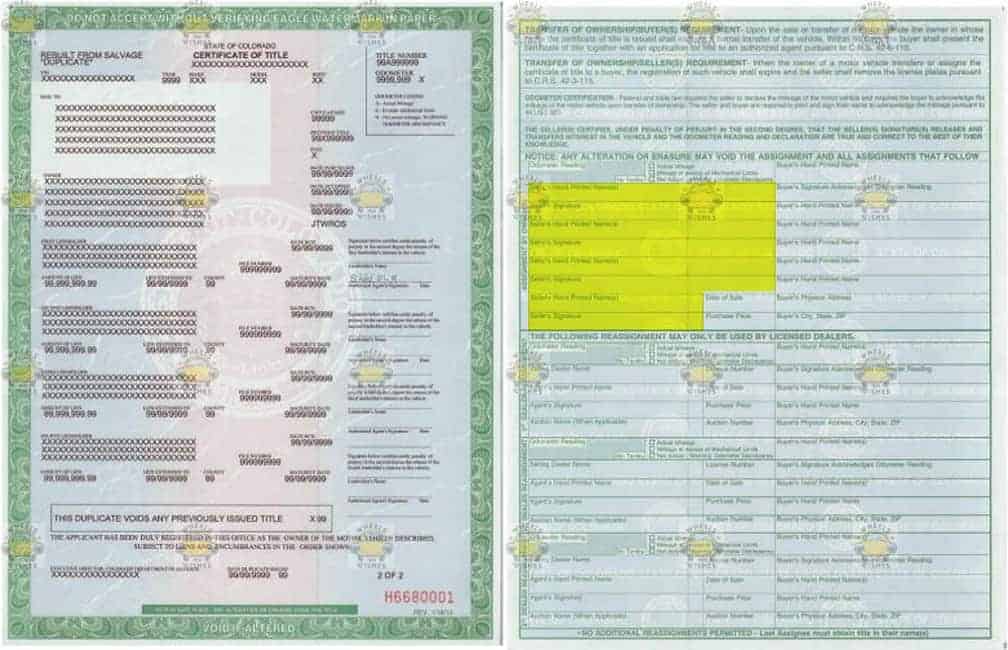 Donation Questions For Colorado Vehicle Titles