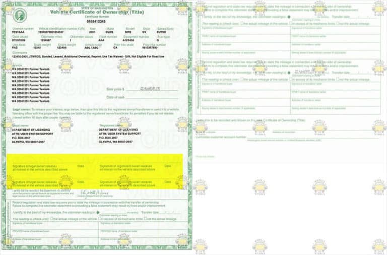 Title Questions For Vehicle Donation In Washington