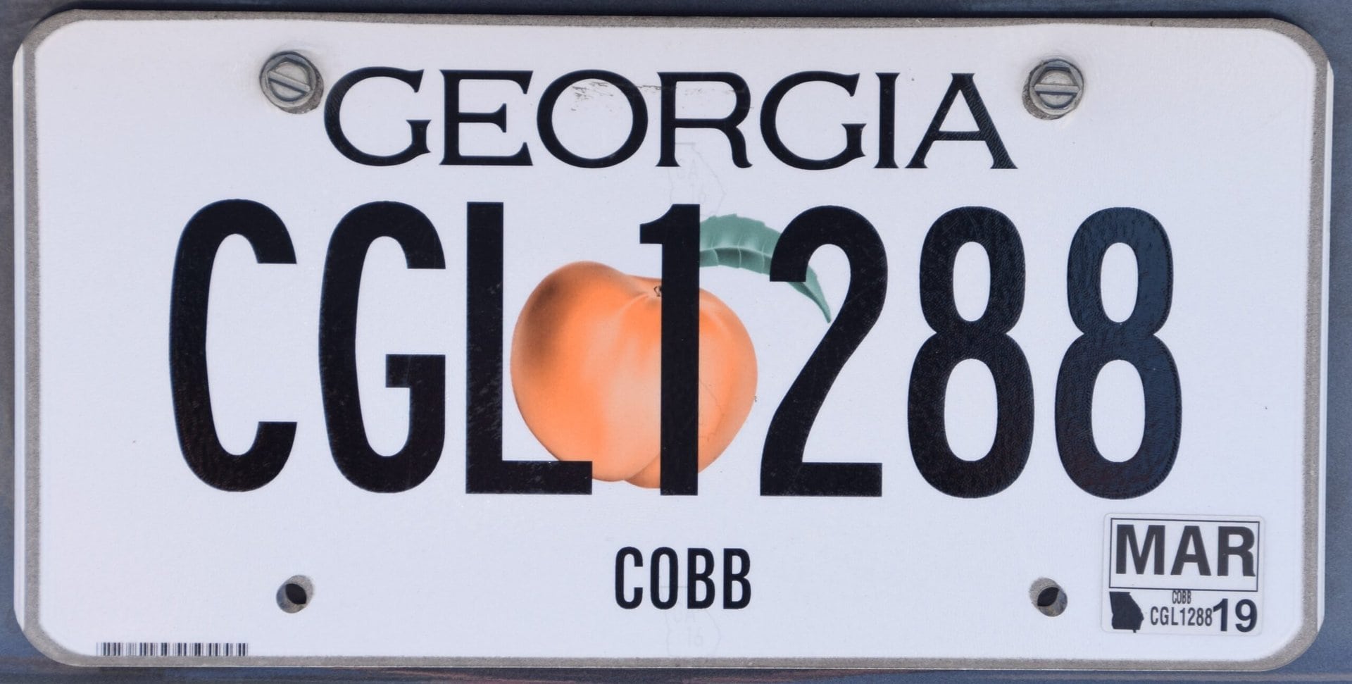 How Much are Car Tags in Georgia  